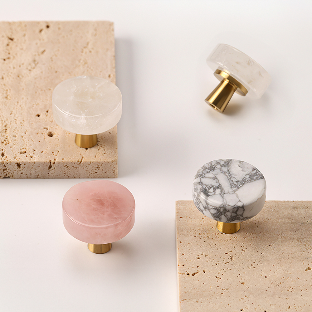 Luxury Brass Crystal Cabinet Knob