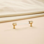 Wooden Crystal Cabinet Door Drawer Handles