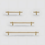 Modern Simple Wooden Cabinet Drawer Handles