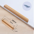 Solid Wood Cabinet Finger Edge Pulls