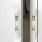 Simple Acrylic Transparent Bathroom Cabinet Handles