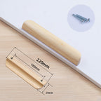 Solid Wood Cabinet Finger Edge Pulls