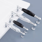 Luxury Crystal Chrome Cupboard Handles