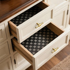 Solid Brass Knurled Kitchen T-Bar Cabinet Handles