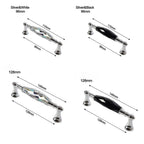 Luxury Crystal Chrome Cupboard Handles