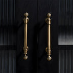 Retro Bronze Solid Brass Drawer Pulls Cabinet Handles