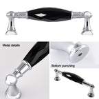 Luxury Crystal Chrome Cupboard Handles