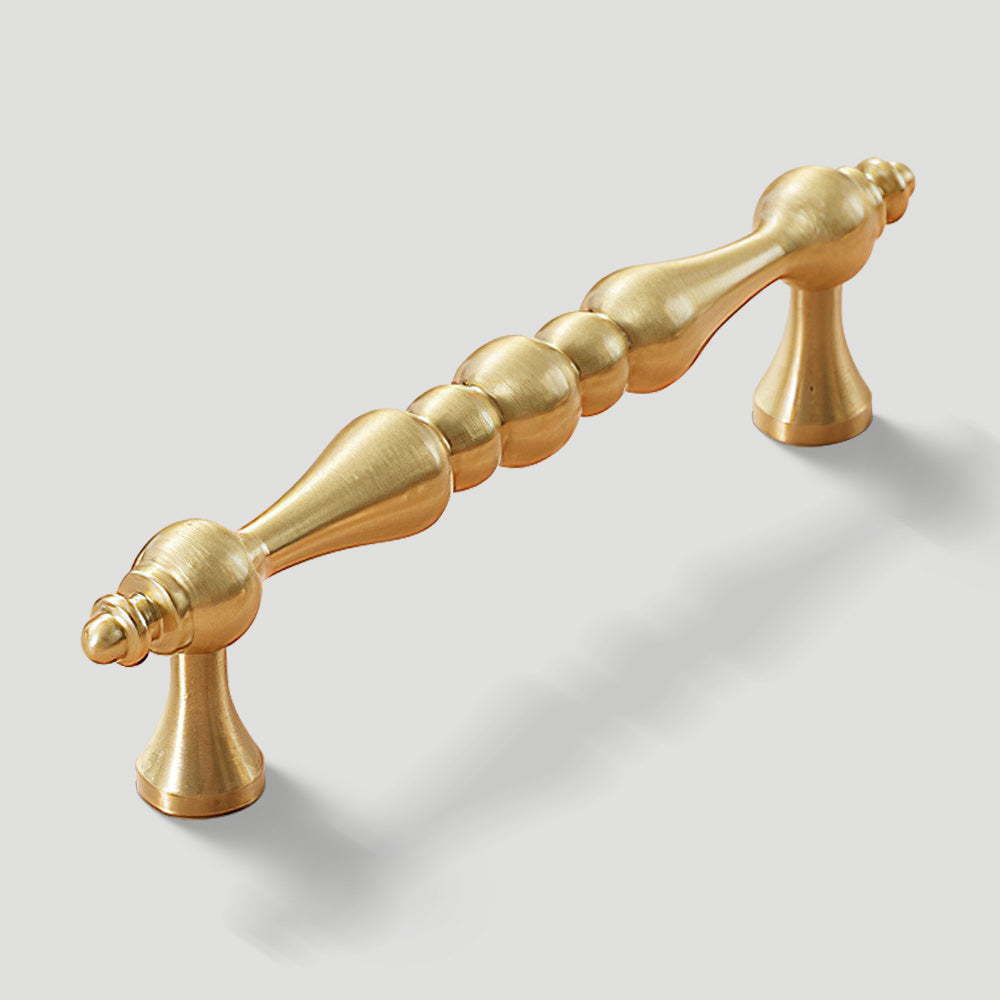 Vintage Brass Gold Wardrobe Cabinet Handles