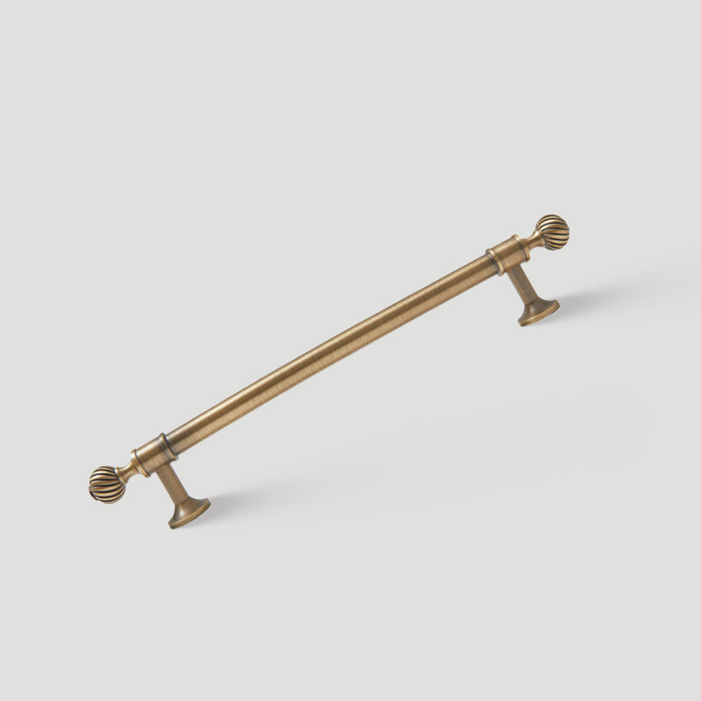 Retro Bronze Solid Brass Drawer Pulls Cabinet Handles