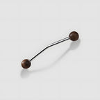 Walnut Round Head Wooden Cabinet Handles