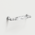 Luxury Crystal Chrome Cupboard Handles