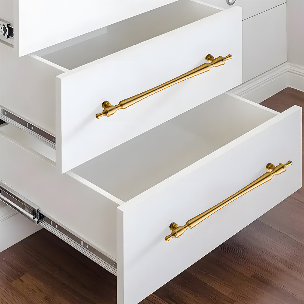Gold Brass Kitchen Cabinet Door handles