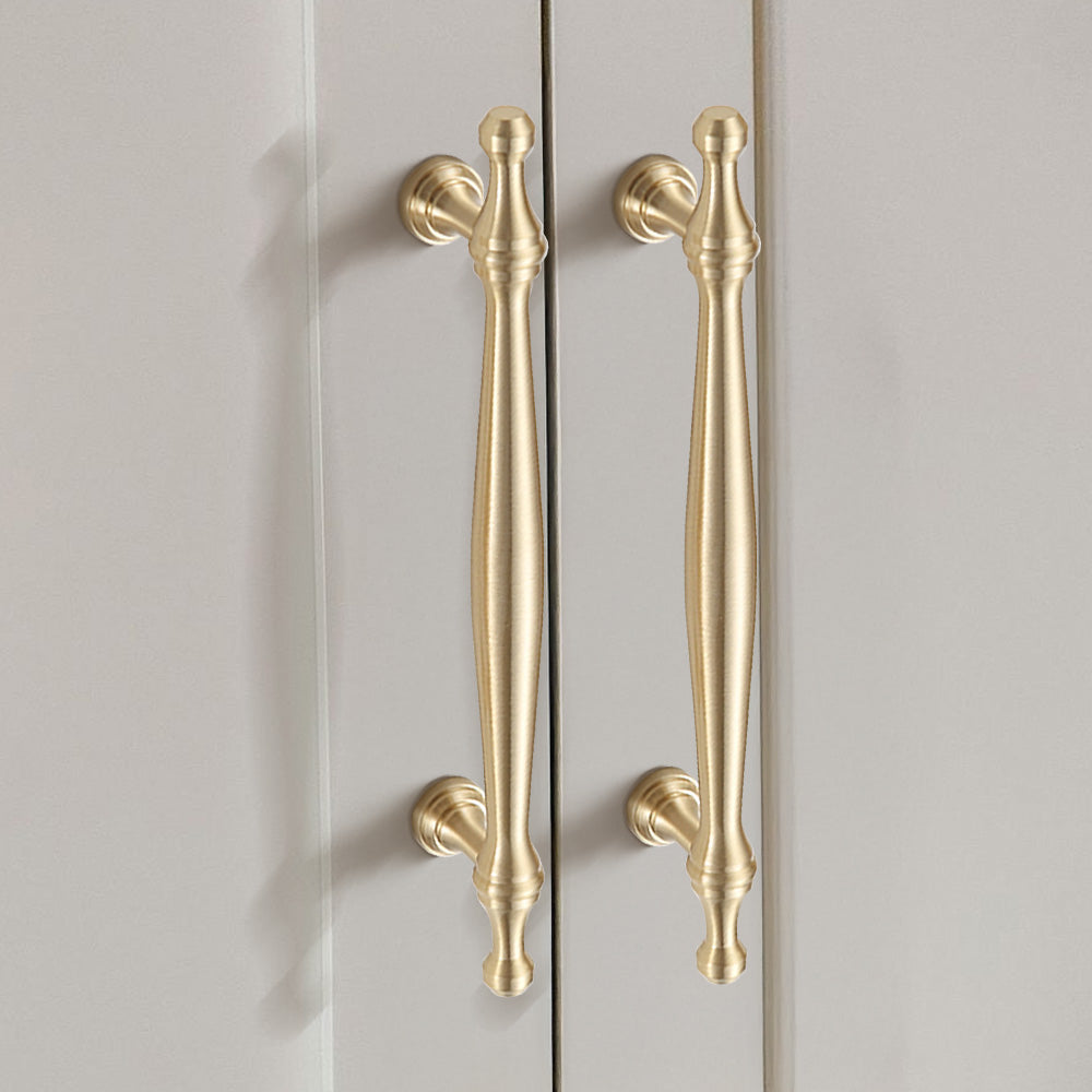 French Style Brass Gold Furniture Cabinet Handles