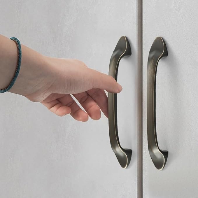 Modern Luxe Solid Copper Kitchen Cabinet Handles