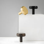 Retro Art Deco Solid Brass Cabinet Handles