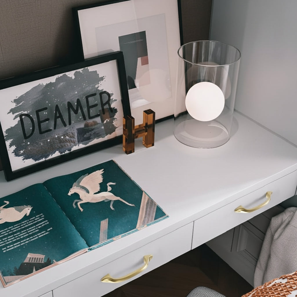 Modern Luxe Solid Copper Kitchen Cabinet Handles