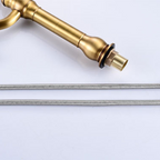 Traditional Deck Mounted Cold and Hot Tap_Gold
