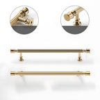Vintage Art Deco Brass Cabinet Knobs and Pulls