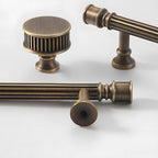 Vintage Art Deco Brass Cabinet Knobs and Pulls