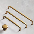 Retro Antique Bronze Solid Brass Cabinet Pulls