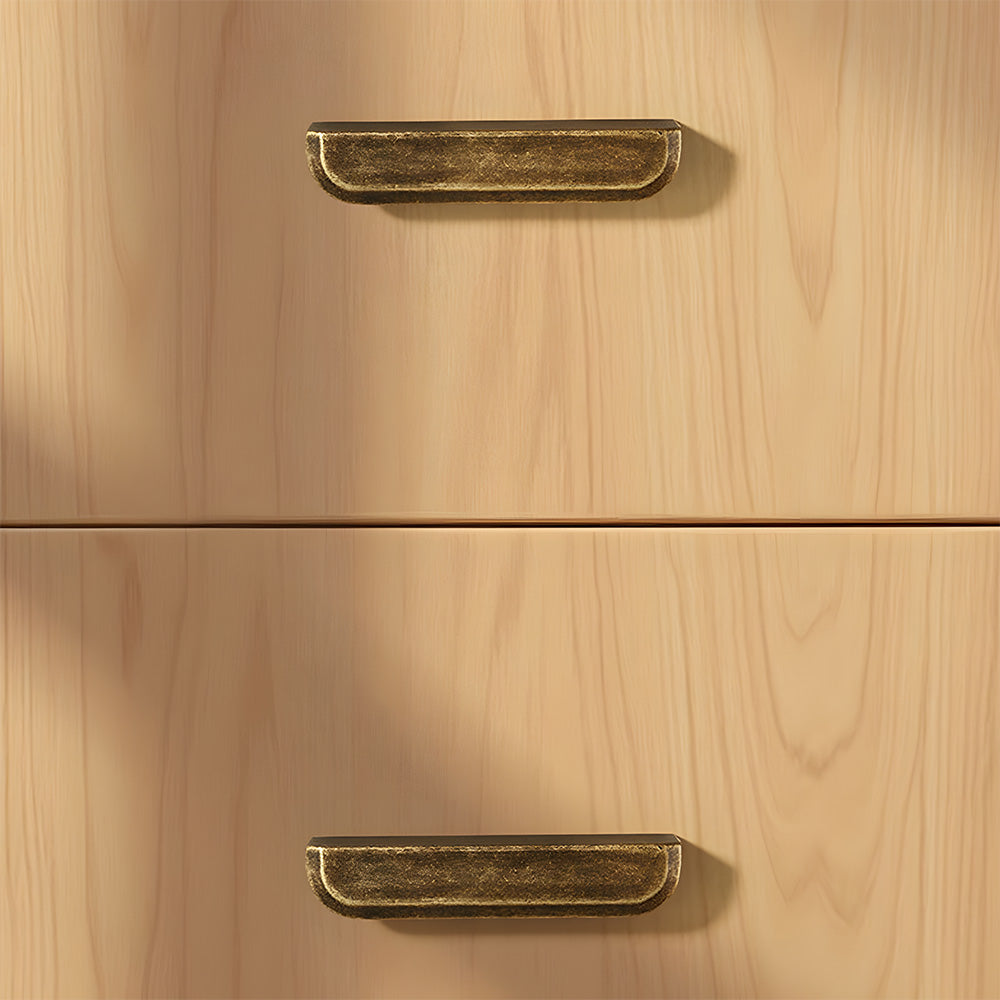 Vintage Antique Bronze Brass Drawer Handles