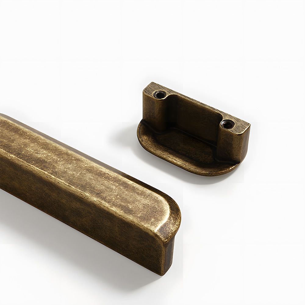 Vintage Antique Bronze Brass Drawer Handles