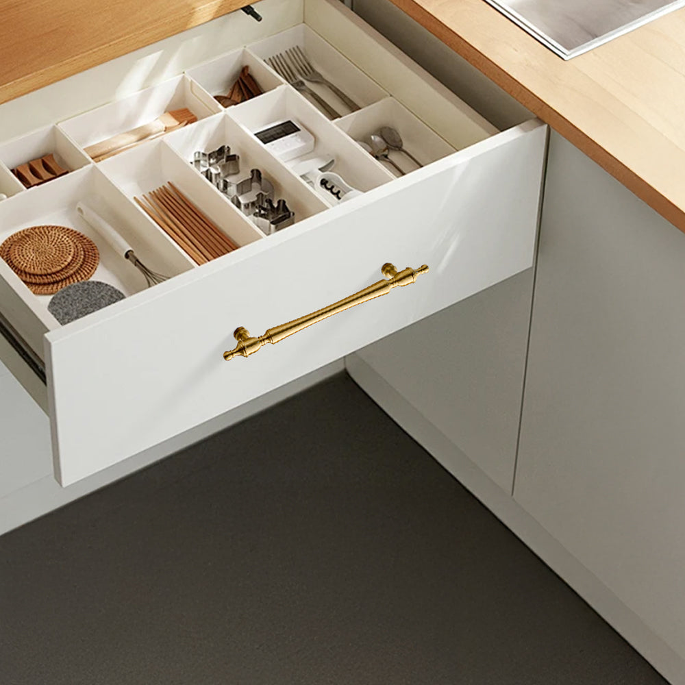 Gold Brass Kitchen Cabinet Door handles