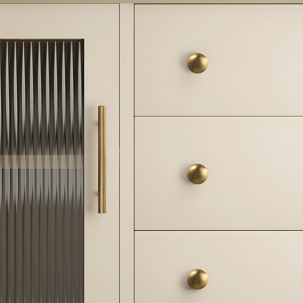 Luxury Simple Brass Drawer Pulls Cabinet Handles