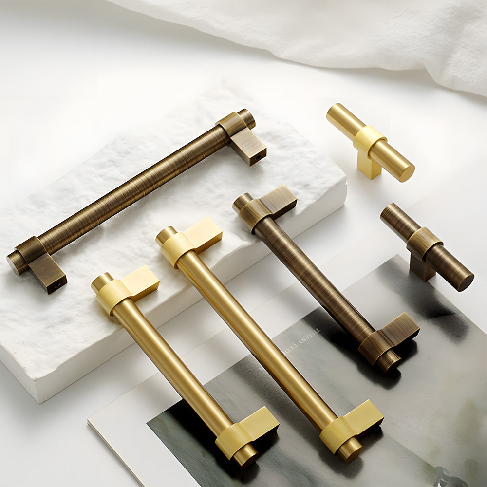 Luxury Solid Brass Cabinet Handles