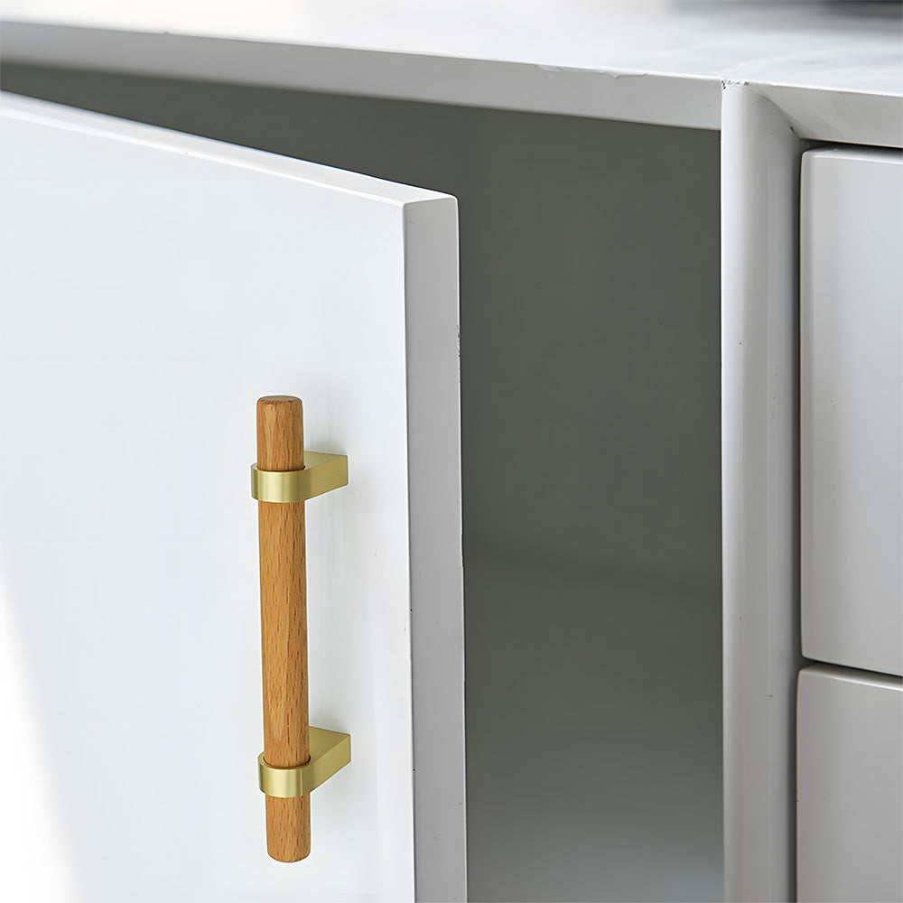 Luxury Solid Wood Cabinet Handles & T-Bar Knobs
