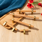 Luxury Solid Wood Cabinet Handles & T-Bar Knobs