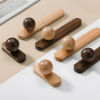 Modern Natural Wood Dresser Wardrobe Handles