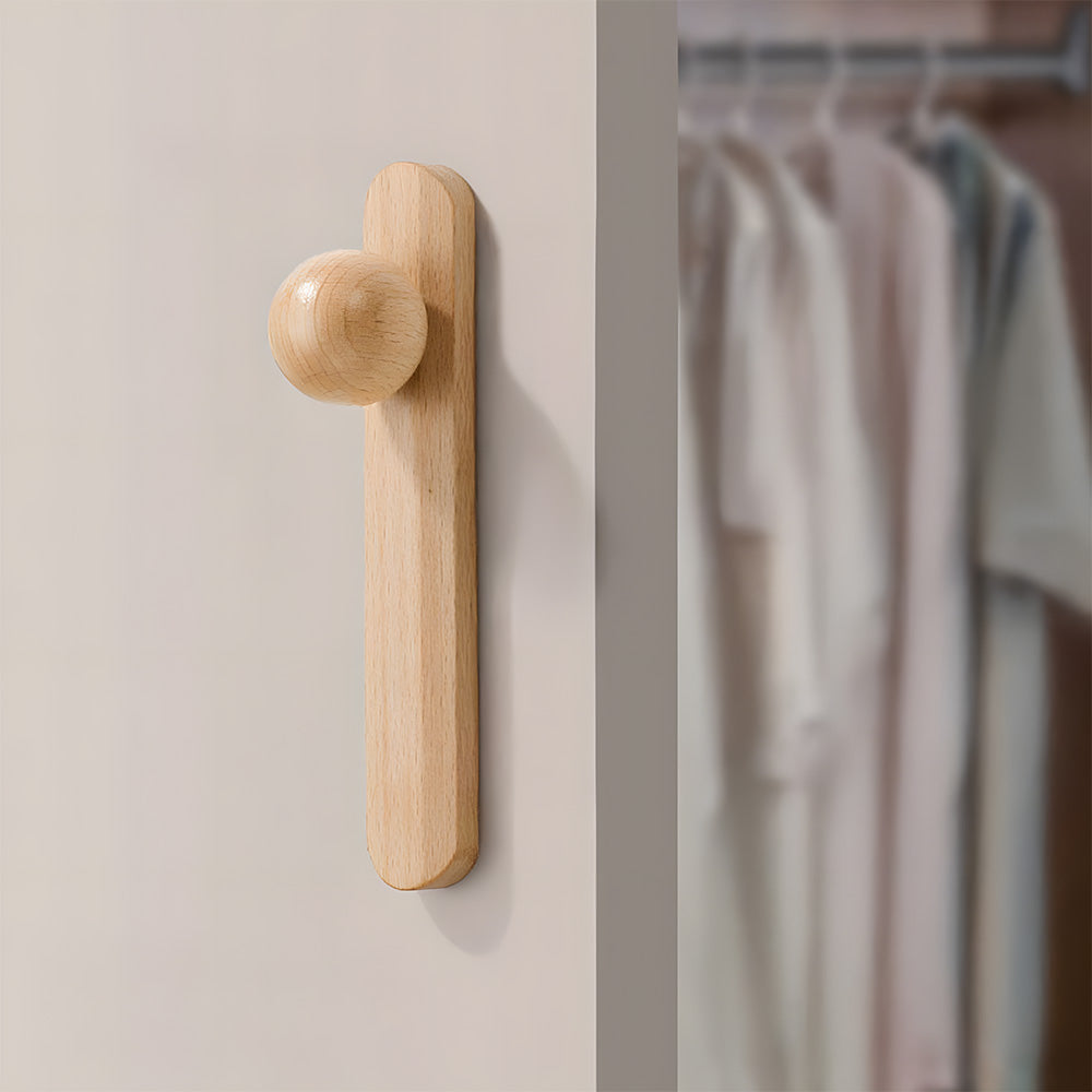 Modern Natural Wood Dresser Wardrobe Handles