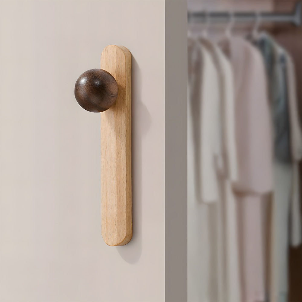 Modern Natural Wood Dresser Wardrobe Handles