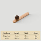 Modern Natural Wood Dresser Wardrobe Handles