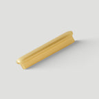 Modern T-Shaped Gold Brass Cabinet Handles