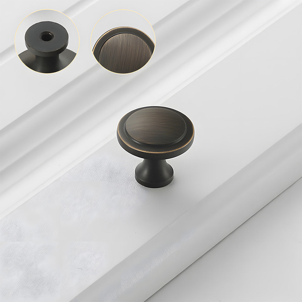 Modern Luxe Solid Copper Kitchen Cabinet Handles