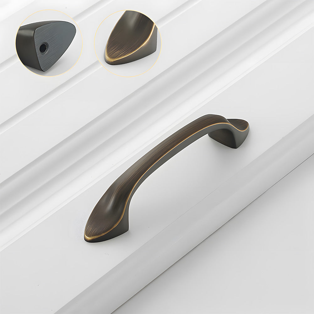 Modern Luxe Solid Copper Kitchen Cabinet Handles