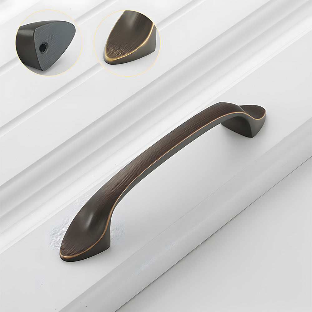 Modern Luxe Solid Copper Kitchen Cabinet Handles