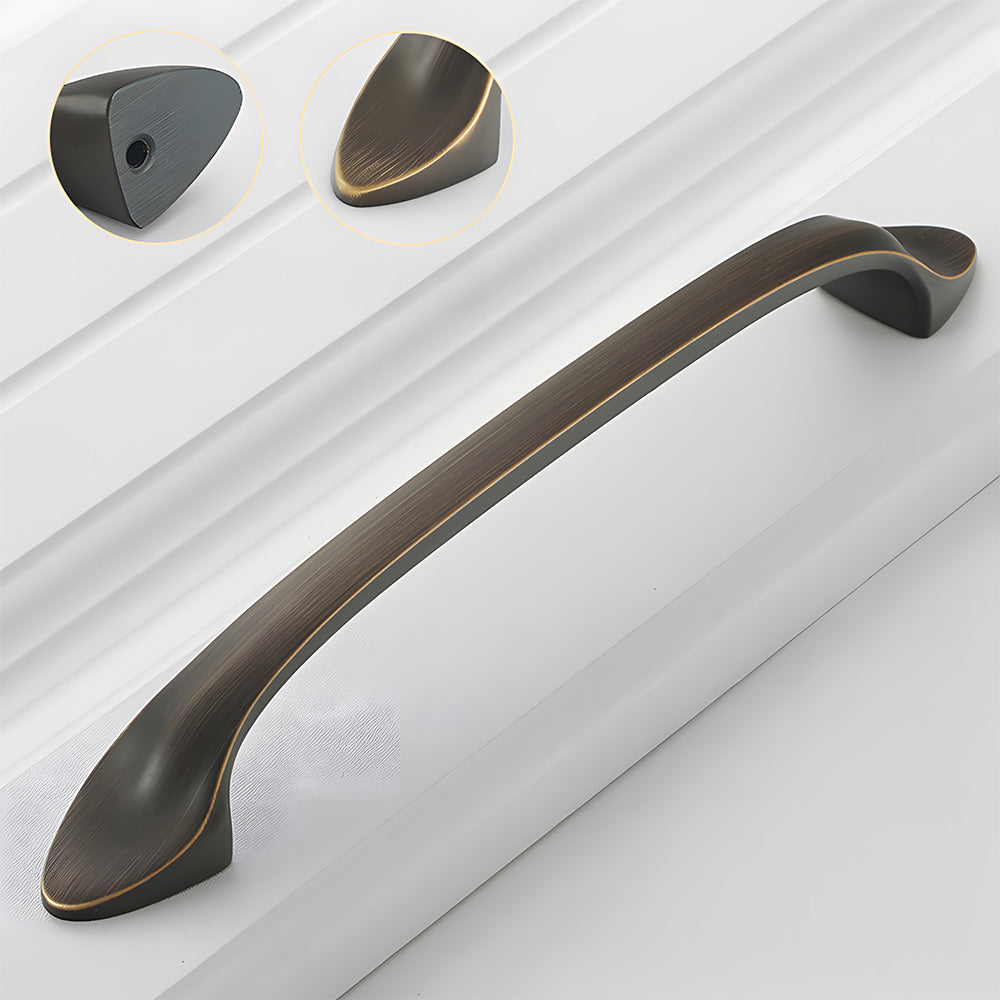 Modern Luxe Solid Copper Kitchen Cabinet Handles