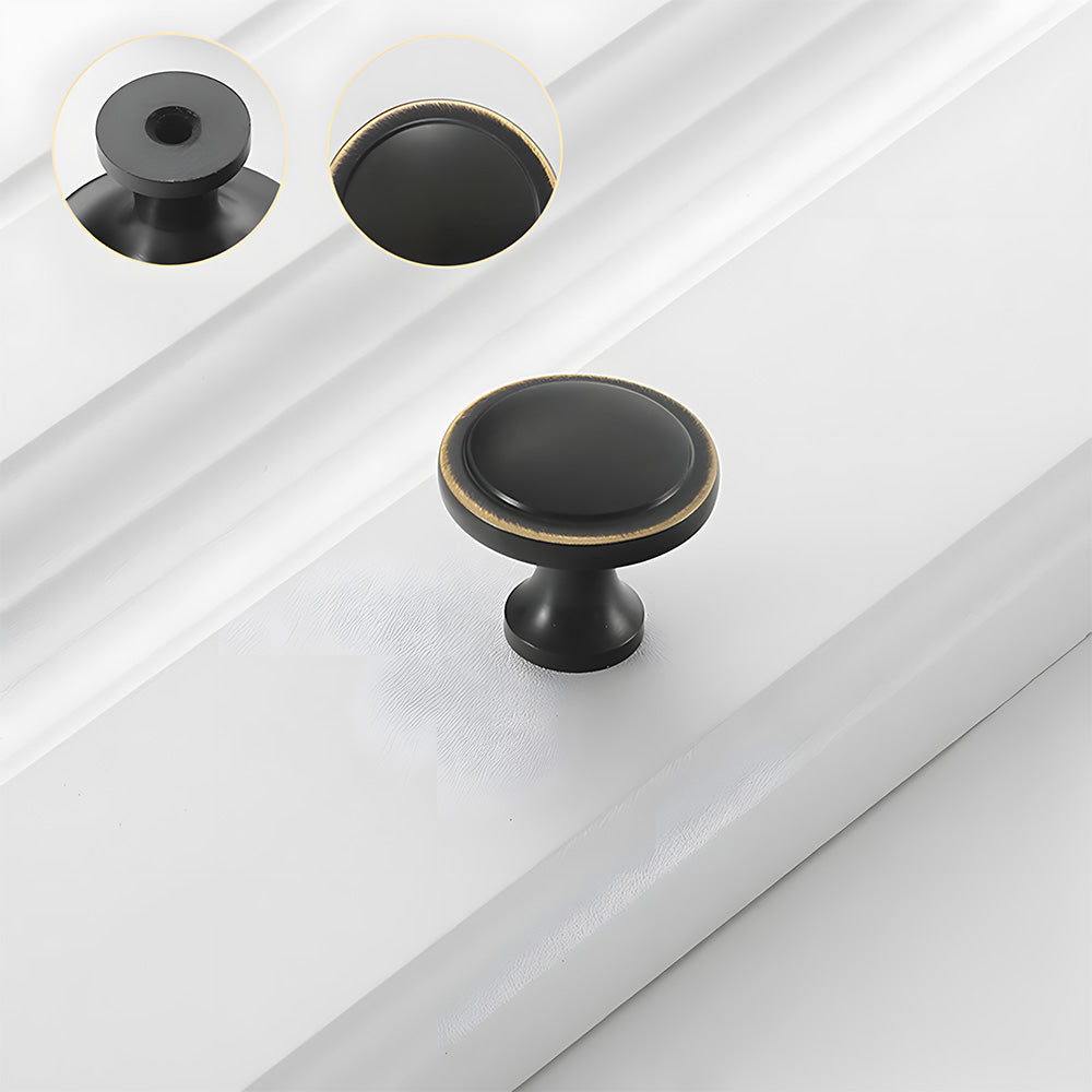 Modern Luxe Solid Copper Kitchen Cabinet Handles