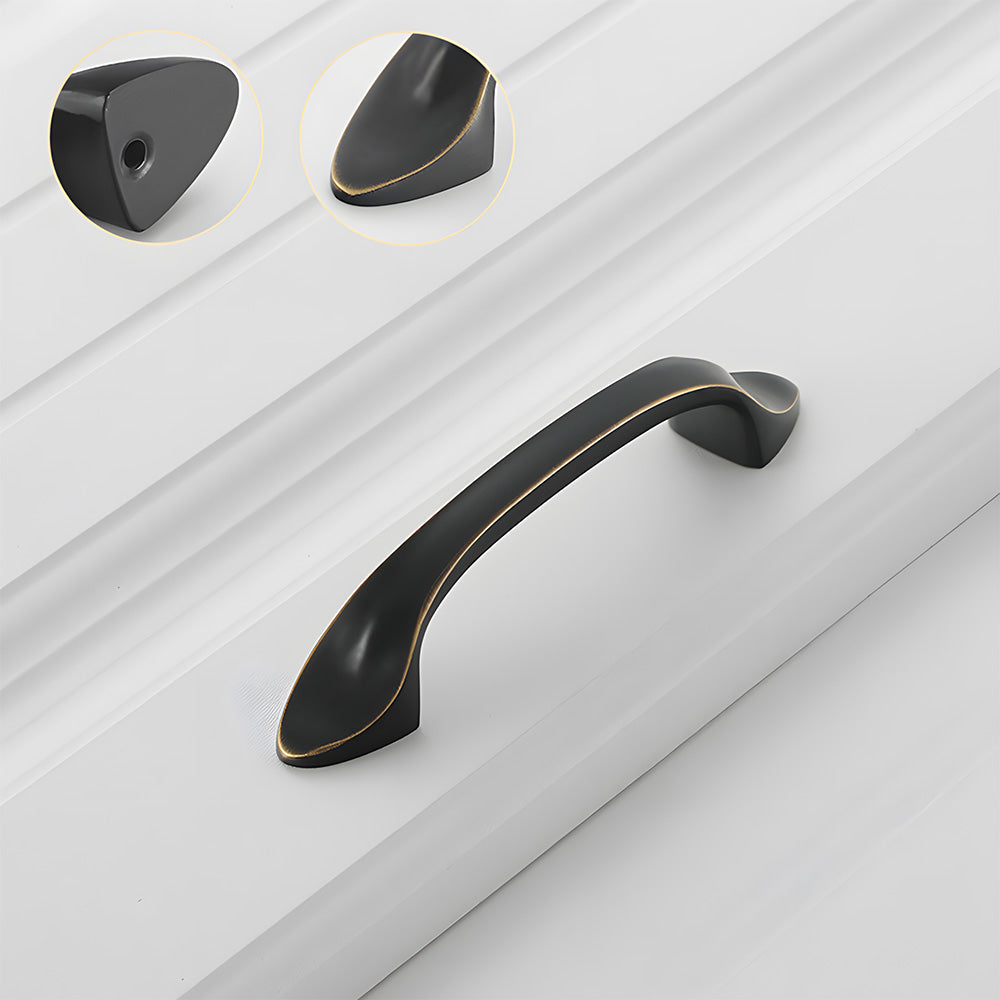Modern Luxe Solid Copper Kitchen Cabinet Handles