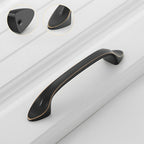 Modern Luxe Solid Copper Kitchen Cabinet Handles