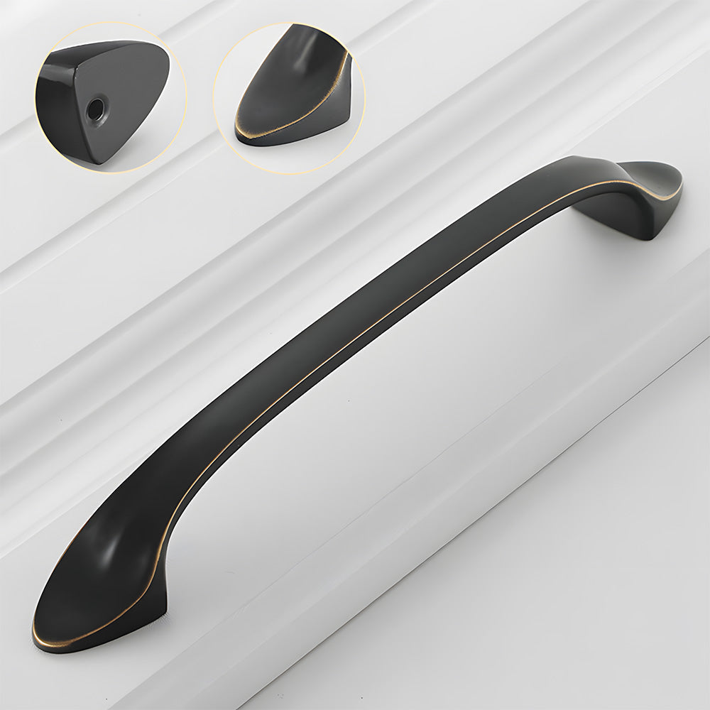 Modern Luxe Solid Copper Kitchen Cabinet Handles