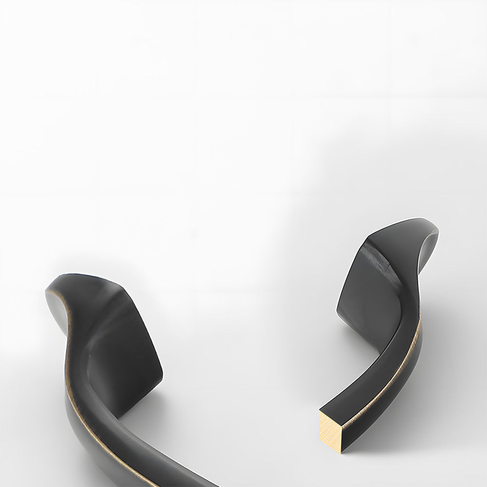Modern Luxe Solid Copper Kitchen Cabinet Handles