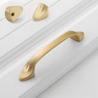 Modern Luxe Solid Copper Kitchen Cabinet Handles
