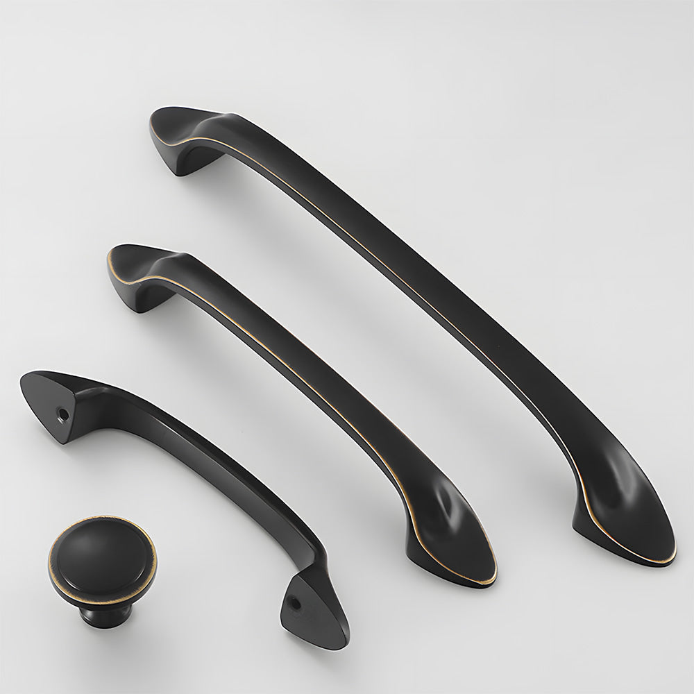Modern Luxe Solid Copper Kitchen Cabinet Handles