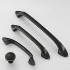 Modern Luxe Solid Copper Kitchen Cabinet Handles
