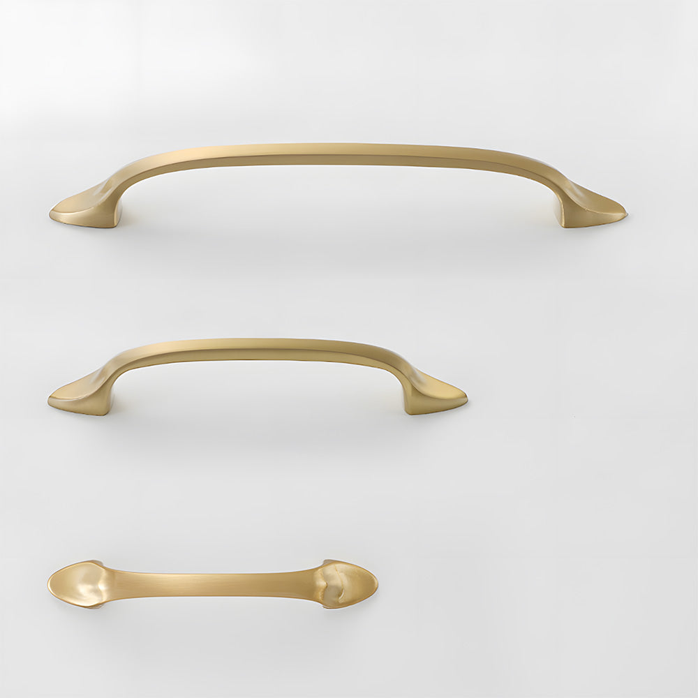 Modern Luxe Solid Copper Kitchen Cabinet Handles