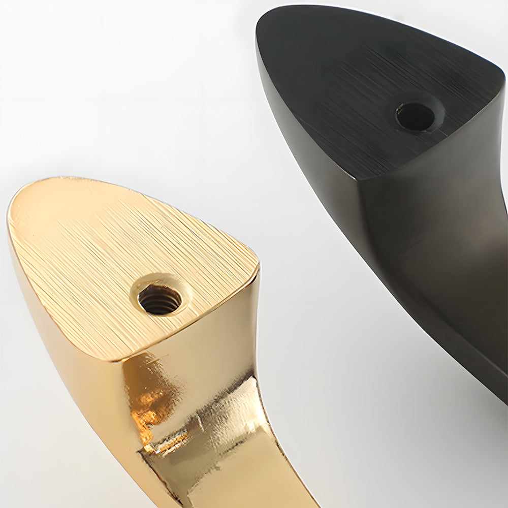 Modern Luxe Solid Copper Kitchen Cabinet Handles
